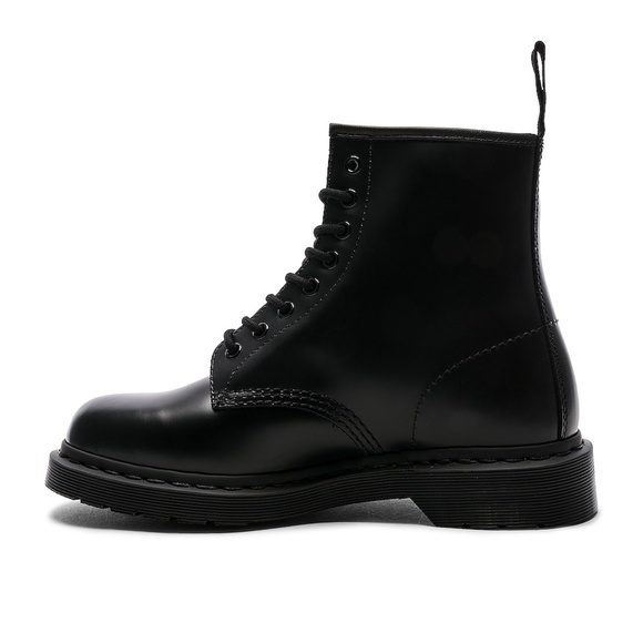 Dr. Martens Women's 1460 Black Mono Smooth Lace Up 8-Eye ALL Sizes!!! - Picture 2 of 7